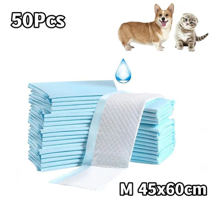 100PCS 90x60cm Puppy Pads Pet Training Pads Nonwoven Fabric Pet Training Pads Quick Dry Pee Pads For Dogs Ultra Absorbent Dog