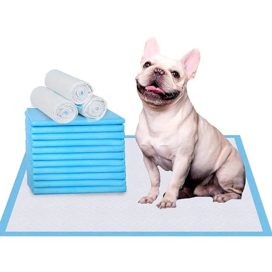 100PCS 90x60cm Puppy Pads Pet Training Pads Nonwoven Fabric Pet Training Pads Quick Dry Pee Pads For Dogs Ultra Absorbent Dog