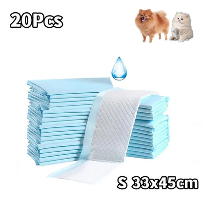 100PCS 90x60cm Puppy Pads Pet Training Pads Nonwoven Fabric Pet Training Pads Quick Dry Pee Pads For Dogs Ultra Absorbent Dog