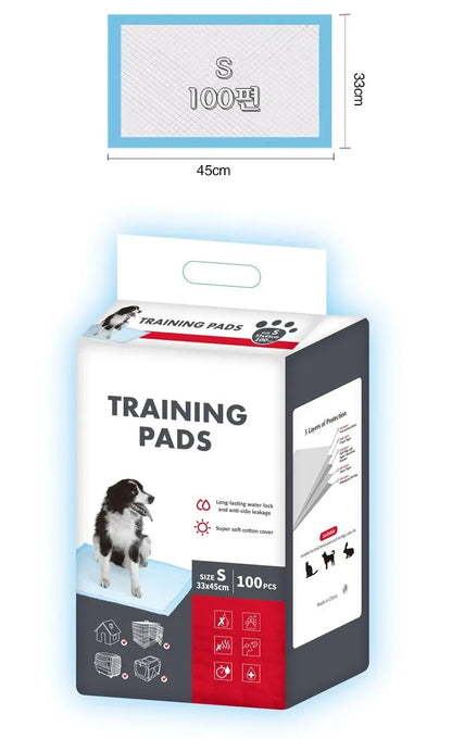 100PCS 90x60cm Puppy Pads Pet Training Pads Nonwoven Fabric Pet Training Pads Quick Dry Pee Pads For Dogs Ultra Absorbent Dog